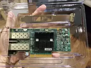 2x MNPH29D-XTR MELLANOX CONNECTX-2 10GB Dual Port SFP+ SERVER ADAPTER LP