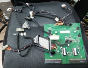 HP ProLiant ML370 G5 Server 379125-001 D12Q1000-1 Power Supply Backplane Board