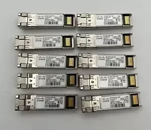 *LOT OF 10* CISCO DS-SFP-FC8G-SW V01 TRANSCEIVER 10-2418-01