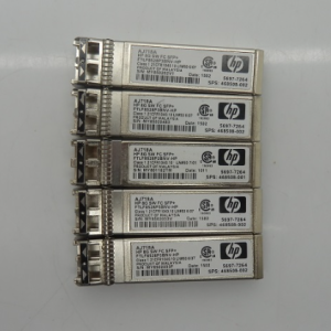 Lot of 5 HP 8GB Short Wave Fiber Transceiver 4686508-002 AJ718A