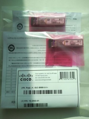 New CISCO GLC-BX80-D-I Compatible 1.25G SFP 80km Transceiver Module