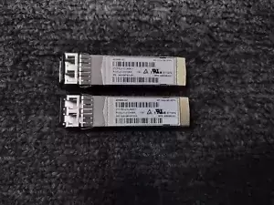 (LOT OF 2) HP  10Gb SR SFP+ (455885-001) Transceiver Module