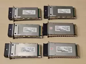 6 Cisco X2-10GB-LRM  10-2368-01 Fiber Optic Transceiver Modules