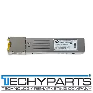 HP JC009A X126 Avago ABCU-5700RZ-TP1 SFP to 1000Base-T RJ-45 Copper Transceiver