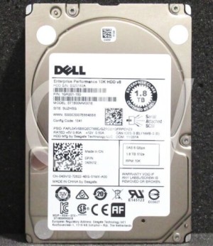ST1800MM0018 43N12 Seagate 1.8TB 10KRPM 6Gb/s 512e SFF 2.5" SAS HDD Hard Drive