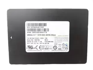 MZ7KM1T9HMJP Samsung SM863a 1.92TB 6GB/s SATA 2.5" Solid State Drive SSD