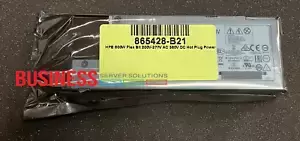 HPE 800W Flex Slt 200V-277V AC 380V DC Hot Plug Power PS 865428-B21