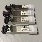 Lot of 4 HP 8Gb SW Fibre Channel SFP+ Transceiver AJ716A B Series PN 468507-001