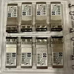HP AJ716B 8G SW B-Series FC SFP+ AFBR-57D7APZ-HP1 Transceiver (LOT OF 8) 468507