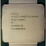 Intel Xeon E5-2670 v3 SR1XS 2.30GHz 30MB 12-Core LGA2011-3 CPU Processor