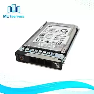 Dell 1.92TB 12Gbps SAS 2.5" SSD For PowerEdge R350 R440 R840 R940 w/ Dell Tray