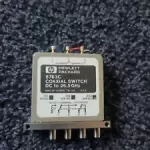 HP 8763C RF SMA Coaxial Transmission Line Radio Switch DC to 26.5GHz. 24VDC
