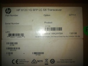 Genuine HP JD118B X120 SX SFP LC Transceiver