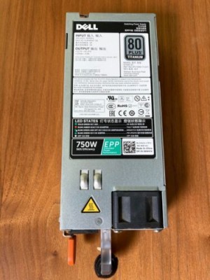 Dell 750W EPP 80+ Titanium 200-240V Power Supply (D750E-S7)