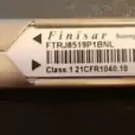 Lot of 8 Finisar 2GB 850nm 500m SFP mini-GBIC Transceiver FTRJ8519P1BNL