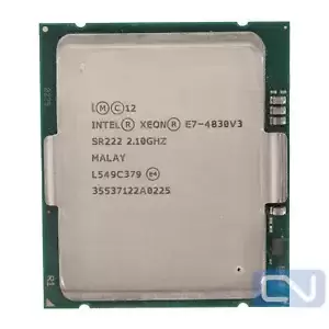 Intel Xeon E7-4830 v3 2.1GHz 30MB 12 Core SR222 LGA 2011-1 Clean Pull Server CPU