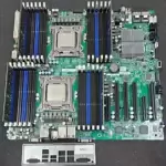 Supermicro X9DR3-LN4F+ Dual LGA 2011 Server Motherboard+2x Intel E5-2630