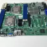 1pc used Supermicro X8DTL-6L 1366 Server motherboard