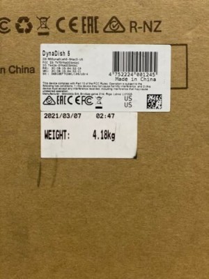 Mikrotik RBDynaDishG-5HacD-US DynaDish 5 802.11ac outdoor 5GHz 25dBi US New
