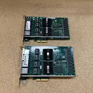 2 x Intel EXPI9404PT Pro/1000 Pt Quad Port PCIE Server Adapter 9404 LOT 2