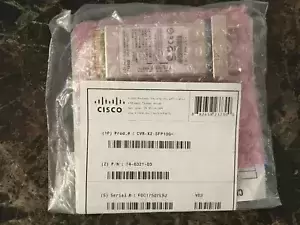 CVR-X2-SFP10G= Cisco CONVERTER MODULE - X2 TRANSCEIVER - 10 GBPS New