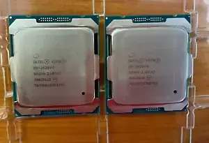MATCHING PAIR of Intel Xeon E5-2620 2.1GHz 20 MB LGA2011-3 8-Core CPU SR2R6