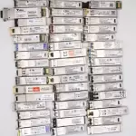 Lot of 48 SFP Transceivers Various IBM Finisar Motorola Nokia Almost 2 Lbs!
