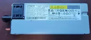 Lenovo 01PE526 700-014189-1500 80+ Platinum 1100 Watt Server Power Supply