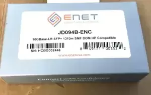 ENET HP X130 SFP+ Transceiver LC JD094B-ENC ????????? NEW! FACTORY SEALED!