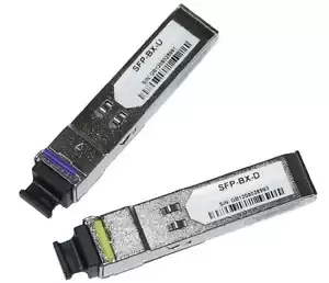 For Juniper, GLC-BX-U/GLC-BX-D Pair SFP 20KM 1310/1550 Transceiver SC connector
