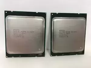 QTY 2 MATCHED INTEL XEON E5-2690 SR0L0 2.9GHZ 8 CORE CPU PROCESSOR LGA 2011