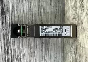 Cisco GLC-FE-100EX SFP Transceiver 10-2262-02.   #S11-44