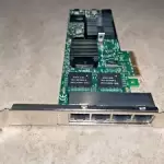INTEL I350T4 1GbE Quad Port Ethernet Server Adapter I350-T4 0NWK2 0THGMP