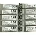 Lot of 10 HP FTLF8528P2BNV-H2 8Gb FC 850nm SFP+ Optical Transceiver AJ716A (AMX)