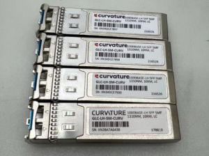 4x Curvature GLC-LH-SM 1000BASE-LH SFP Transceiver Module For Cisco Switches