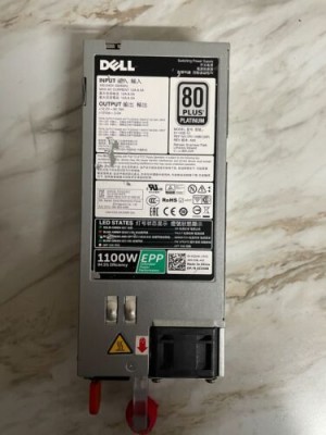 DELL 1100W Redundant Power Supply For Poweredge R730 R630 T630 T430 D110E-S1
