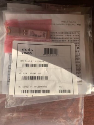 NEW Sealed Genuine Cisco SFP Transceiver Module SFP-GE-T 30-1421-02