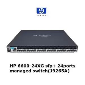 HP ProCurve (J9265A) 6600-24XG 10 Gigabit 24x SFP+ Layer 3 2 PSU Included