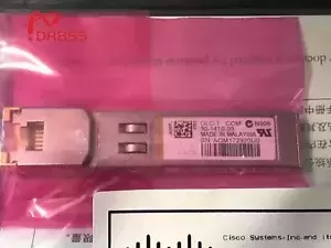 CISCO GLC-T 1000BASE-T SFP Transceiver Module Copper Transceiver module, 1 Year