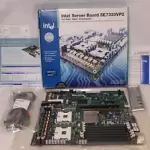 VINTAGE Intel DUAL CPU Server Board SE7320EP2 SKT 604, DDR2 MEM, INTEL CHIP, VGA