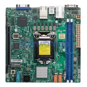 For Supermicro X12STL-IF Intel C252 LGA1200 DDR4 Mini-ITX Server Motherboard