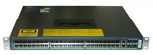 Cisco Catalyst WS-4948, 48-Port 10/100/1000BASE-T, 4xSFP Gigabit Ethernet Switch