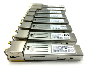 (8x) HP Virtual Connect 1GB RJ-45 SFP GBIC Transceiver 453578-001 453156-001