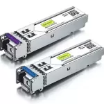 A Pair 1G SFP Bidi Transceiver 1490nm/1310nm Singelmode 20 km For Cisco & More
