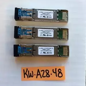 Lot of 3 Cisco OEM Genuine GLC-LH-SM 30-1299-03 SFP Transceiver Modules L2-1(1)