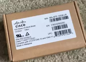 MA-SFP-10GB-LR Cisco Meraki Compatible 10G LR SFP+ 1310nm 10km Transceiver