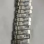 LOT OF 12  HP AJ718A 8GB SW FC SFP+ TRANSCEIVER MODULE FTLF8528P3BNV-HP