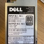 Dell 0034X1 80+ Platinum 550 Watt R430 Server Power Supply