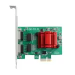 Dual port Gigabit Ethernet Adapter Network Adapter NIC Intel- 82571EB PCIE Card