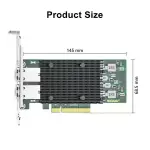 For Intel X540 T2 10G Enternet Card Dual RJ45 Ports PCIe x8 10GB Network Card